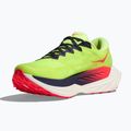 Moteriški bėgimo bateliai HOKA Rocket X Trail neon yuzu/neon flame 2