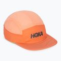 Kepurė su snapeliu HOKA Trail Race neon cantaloupe