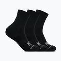 Kojinės HOKA Quarter Run Sock 3-Pack black/black/black