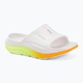 Šlepetės HOKA Ora Recovery Slide 3 white/neon yuzu