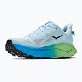 Moteriški bėgimo batai HOKA Challenger 8 Wide glimmering blue/tart apple 2