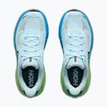Moteriški bėgimo batai HOKA Challenger 8 Wide glimmering blue/tart apple 5