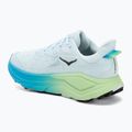 Moteriški bėgimo batai HOKA Challenger 8 Wide glimmering blue/tart apple 3