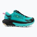 Moteriški bėgimo batai HOKA Mafate 5 black/electric aqua 2