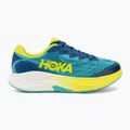 Vaikiški bėgimo bateliai HOKA Rincon 4 electric aqua/neon hoka citrus 2