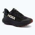 Moteriški bėgimo batai HOKA Challenger 8 GTX black/varsity burgundy