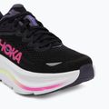 Moteriški bėgimo batai HOKA Bondi 9 black/neon dragonfruit 7