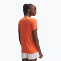 Moteriški treniruočių marškinėliai Under Armour Tech Twist orange base/white 2