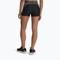 Moteriški treniruočių šortai Under Armour HeatGear Rib Shorty black/castlerock/white 3