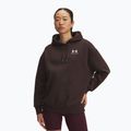 Moteriškas džemperis Under Armour Icon Fleece Hoodie kona brown/white