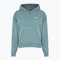 Moteriškas džemperis Under Armour Rival Fleece Piped HZ Hoodie jasper blue/white 3
