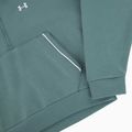 Moteriškas džemperis Under Armour Rival Fleece Piped HZ Hoodie jasper blue/white 5