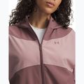 Moteriška striukė Under Armour Rival Woven Hoody maroon mist tourmaline pink/maroon mist 3