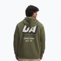 Vyriškas džemperis Under Armour Rival Fleece HBR Logo Hoodie marine od green/stone 2