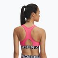 Treniruočių liemenėlė Under Armour HG Authentics Mid Branded super pink/white 2