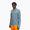 Vyriškas bėgimo džemperis Under Armour Launch 1/4 Zip jasper blue/reflective
