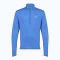 Vyriškas bėgimo džemperis Under Armour Launch 1/4 Zip blue atlantis/reflective