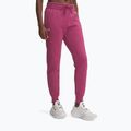 Moteriškos kelnės Under Armour Rival Fleece dark maroon/white fuchsia dusk/white