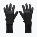 Vyriškos bėgimo pirštinės Under Armour Storm Fleece Run black/black/reflective