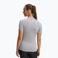 Moteriški treniruočių marškinėliai Under Armour HG Authentics Comp SS mod gray/black 2