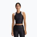Moteriškas treniruočių topas Under Armour Motion Shine Tank black/jet gray