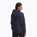 Moteriškas džemperis su gobtuvu Under Armour Icon Fleece Taped Hoody washed navy/white 2