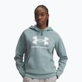 Moteriškas džemperis Under Armour Rival Fleece Big Logo Hoody serpentine/white