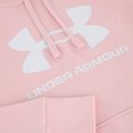 Moteriškas džemperis Under Armour Rival Fleece Big Logo Hoody prime pink/white 5