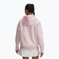 Moteriškas džemperis Under Armour Rival Fleece Hoodie prime pink light heather/prime pink 2
