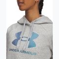 Moteriškas džemperis Under Armour Rival Feelce Shimmer Hoody mod gray light heather/iridescent 3