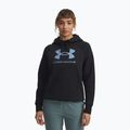 Moteriškas džemperis Under Armour Rival Feelce Shimmer Hoody black/iridescent