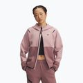 Moteriškas džemperis Under Armour Unstoppable Fleece HZ tourmaline pink/maroon mist/black