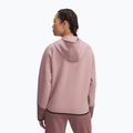 Moteriškas džemperis Under Armour Unstoppable Fleece HZ tourmaline pink/maroon mist/black 2