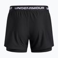 Treniruočių šortai vaikams Under Armour UA Tech Play Up 2IN1 Shorts black/black/white 2