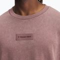 Vyriški treniruočių marškinėliai Under Armour Project Rock Heavyweight Oversized maroon mist/black 3