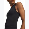 Moteriški treniruočių marškinėliai Under Armour Project Rock Seamless black/anthracite 3