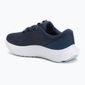 Moteriški bėgimo batai Under Armour Charged Surge 4 washed navy/blue calm/metallic blue calm 3