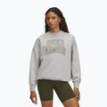 Moteriškas džemperis Under Armour Rival Fleece Varsity Crew halo gray light heather/expedition green