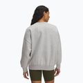 Moteriškas džemperis Under Armour Rival Fleece Varsity Crew halo gray light heather/expedition green 2