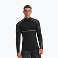 Vyriški ilgomis rankovėmis treniruočių marškinėliai Under Armour Cold Weather Grid black/black/white