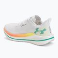 Moteriški bėgimo batai Under Armour Velociti SPD white/orange bloc/metallic silver 3