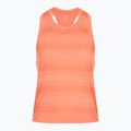 Moteriški bėgimo marškinėliai Under Armour Velociti Singlet electric tangerine/black/green mode
