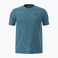 Vyriški treniruočių marškinėliai Under Armour Vanish Seamless Novelty blue haze/black