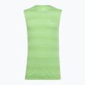 Vyriški bėgimo marškinėliai Under Armour Velociti Tank lumos lime/white
