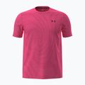 Vyriški treniruočių marškinėliai Under Armour Vanish Seamless Novelty bittersweet pink/black