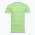Vyriški bėgimo marškinėliai Under Armour Velociti lumos lime/white