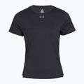 Moteriški bėgimo marškinėliai Under Armour Velociti Pro black/black/metallic silver