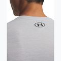 Vyriški treniruočių marškinėliai Under Armour Tech Vent halo gray/ultimate black 3