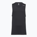 Vyriški bėgimo marškinėliai Under Armour Velociti Pro Singlet black/black/metallic silver