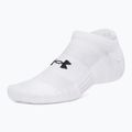 Vyriškos kojinės Under Armour Performance Cotton NS 3 pack white/steel/steel 2